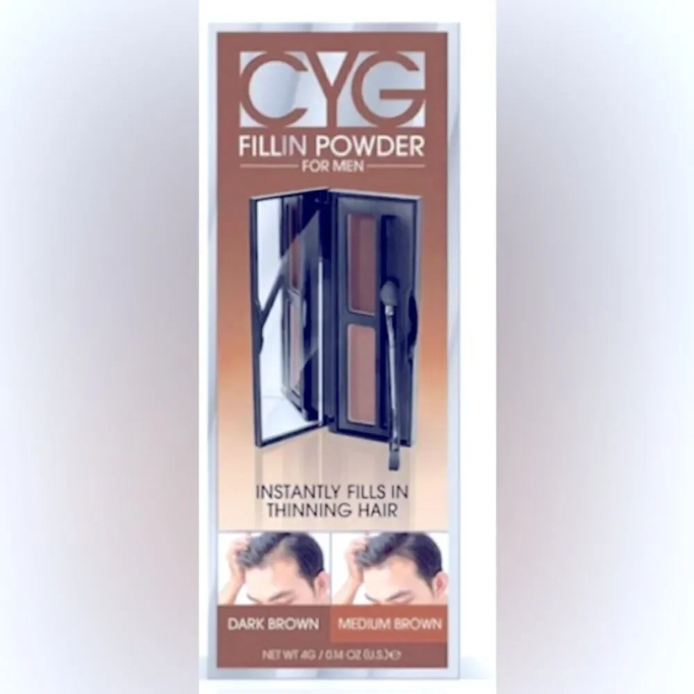 🎊 Cover Your Gray Fill In Powder Pro for Men - Medium Brown/Dark Brown💥